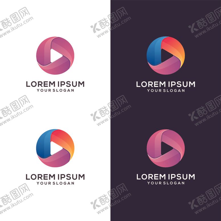 编号：84002109240457184204【酷图网】源文件下载-播放图标