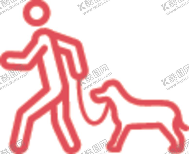 编号：58607209271541321293【酷图网】源文件下载-遛狗