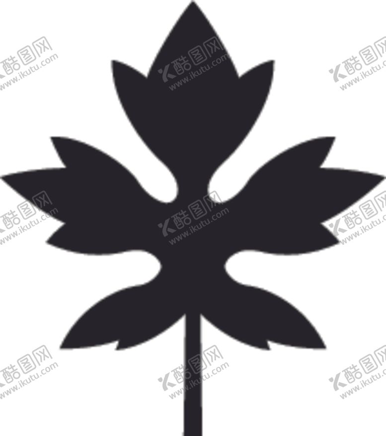 编号：72555910231858354103【酷图网】源文件下载-植物系列掌形树叶