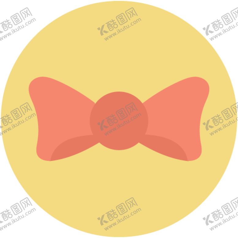 编号：34592710262026524671【酷图网】源文件下载-领结图标