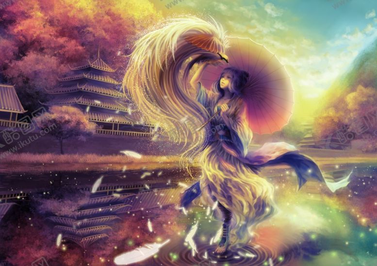 编号：17081507011713409501【酷图网】源文件下载-大气仙侠魔幻场景插画