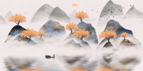 水墨山水