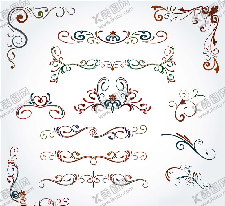 编号：72196210051841127325【酷图网】源文件下载-时尚花纹花边