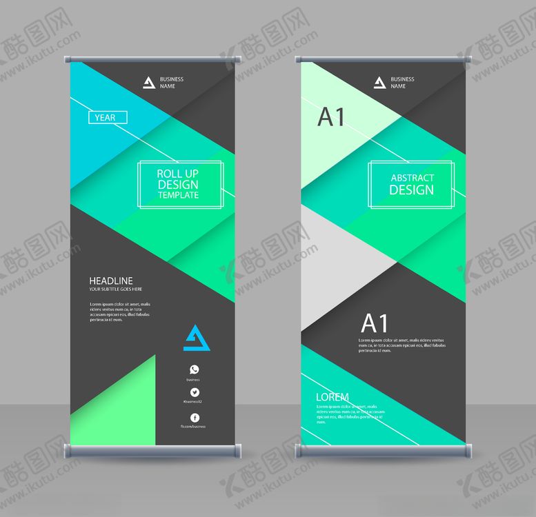 编号：56322810020104581342【酷图网】源文件下载-门型易拉宝