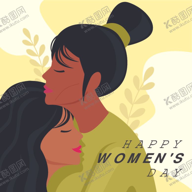 编号：64913906250603251346【酷图网】源文件下载-三八妇女节主题插画