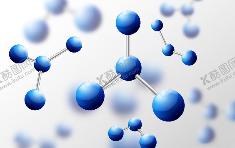 编号：26443610210742228143【酷图网】源文件下载-分子背景