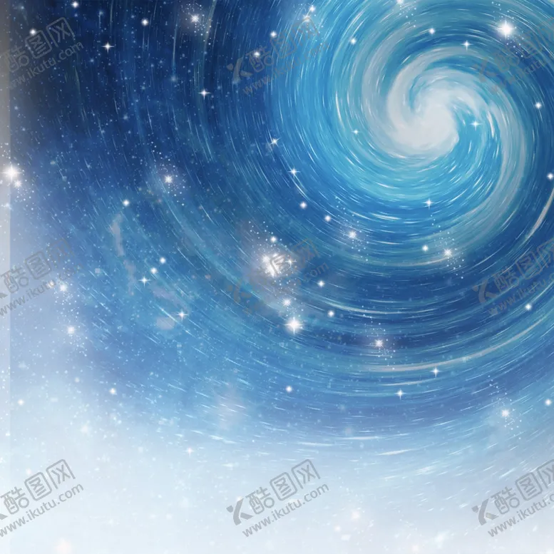 编号：65102506302157222491【酷图网】源文件下载-蓝色星空夜空银河星系