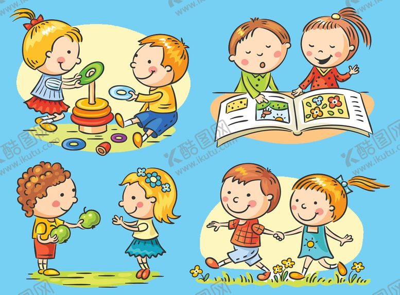 编号：25728909171023302721【酷图网】源文件下载-卡通小朋友