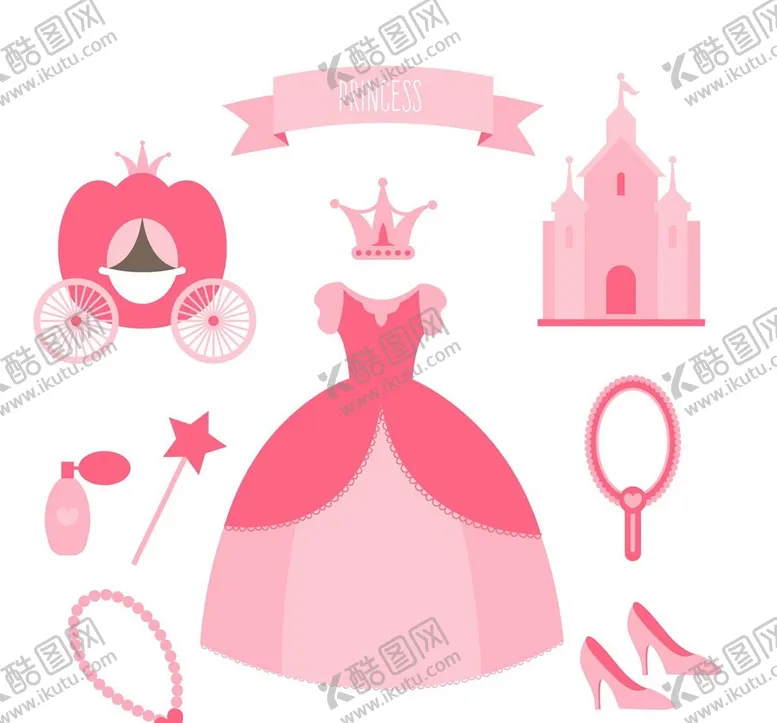编号：24518909151722439470【酷图网】源文件下载-公主元素