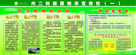 内二科健康知识宣传栏（一）