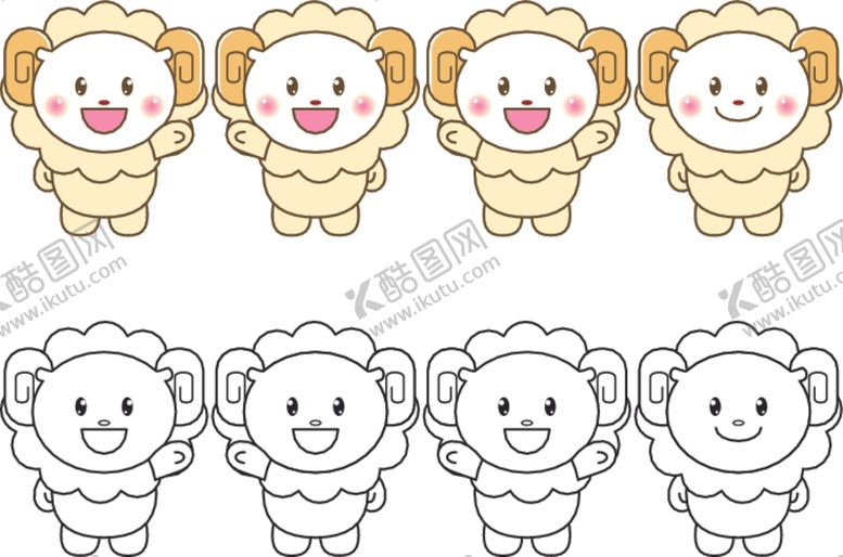 编号：89079409270110243464【酷图网】源文件下载-动物卡通