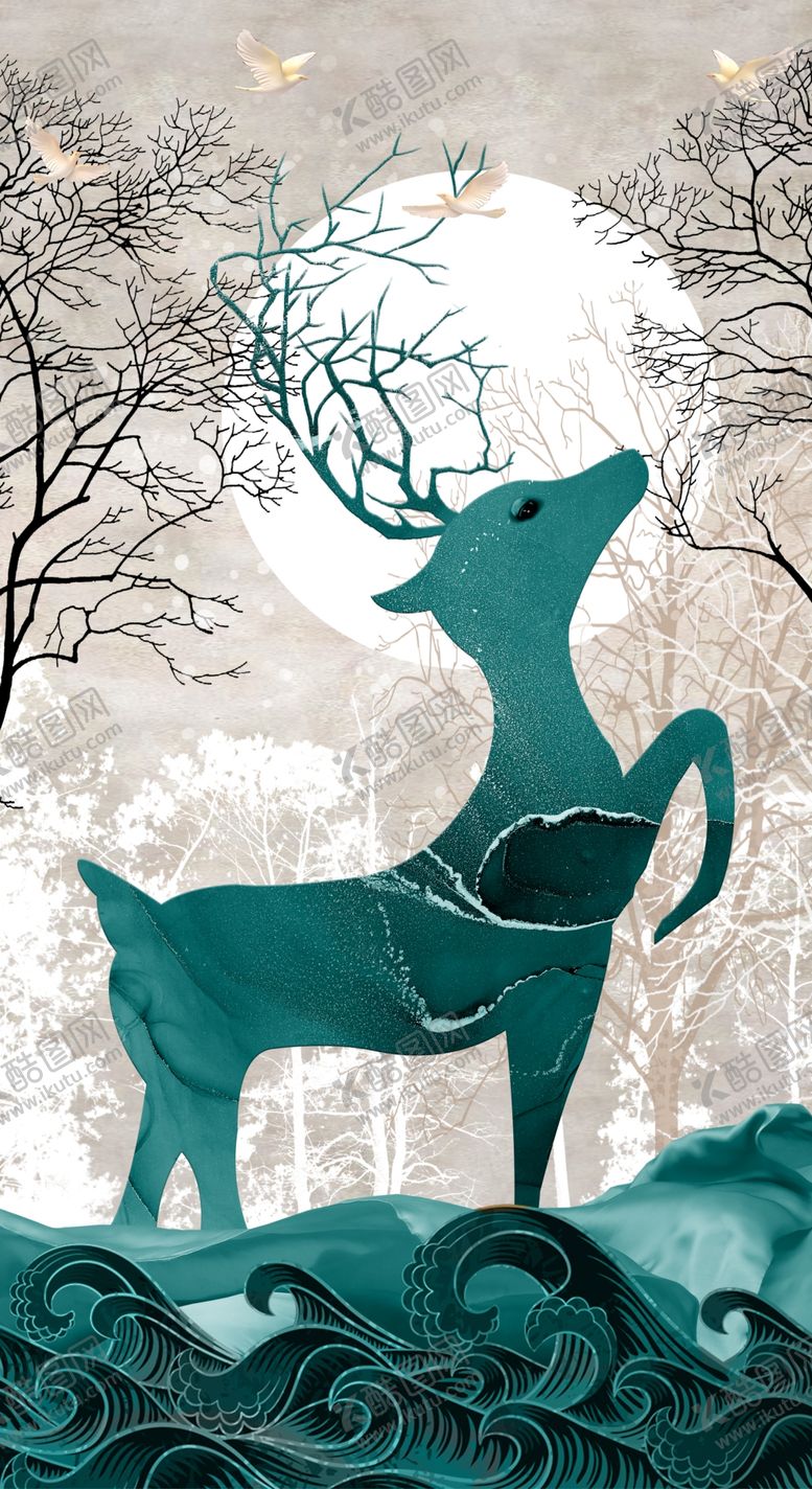 编号：15170910041021392690【酷图网】源文件下载-玄关画