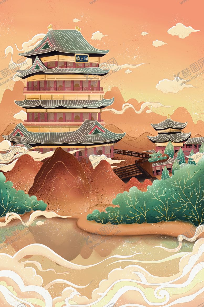 编号：28791809221449557084【酷图网】源文件下载-城市国潮海报