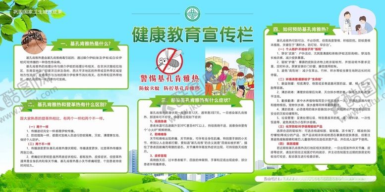 编号：99835804041411101970【酷图网】源文件下载-健教育宣传栏海报