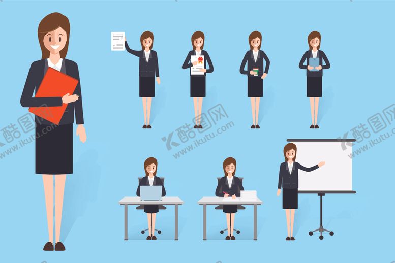 编号：44880809280250087196【酷图网】源文件下载-矢量人物