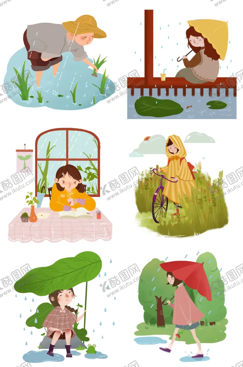 编号：75829812160354536896【酷图网】源文件下载-谷雨人物合集