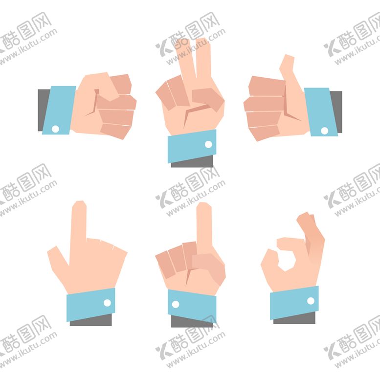 编号：68149510111926062498【酷图网】源文件下载-手势