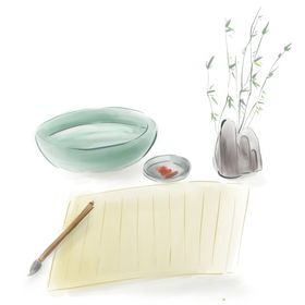 png小素材小物品中国风