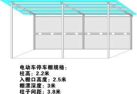 车棚效果图