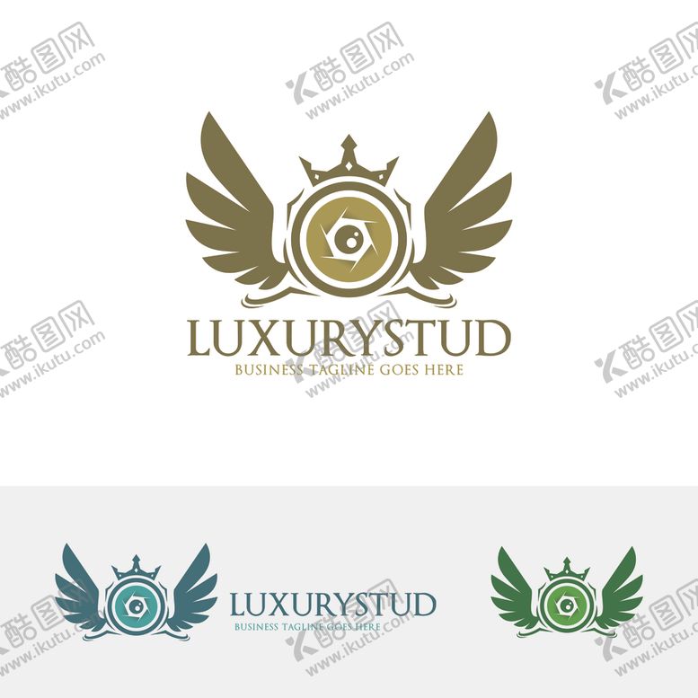 编号：80358809210127028659【酷图网】源文件下载-翅膀logo