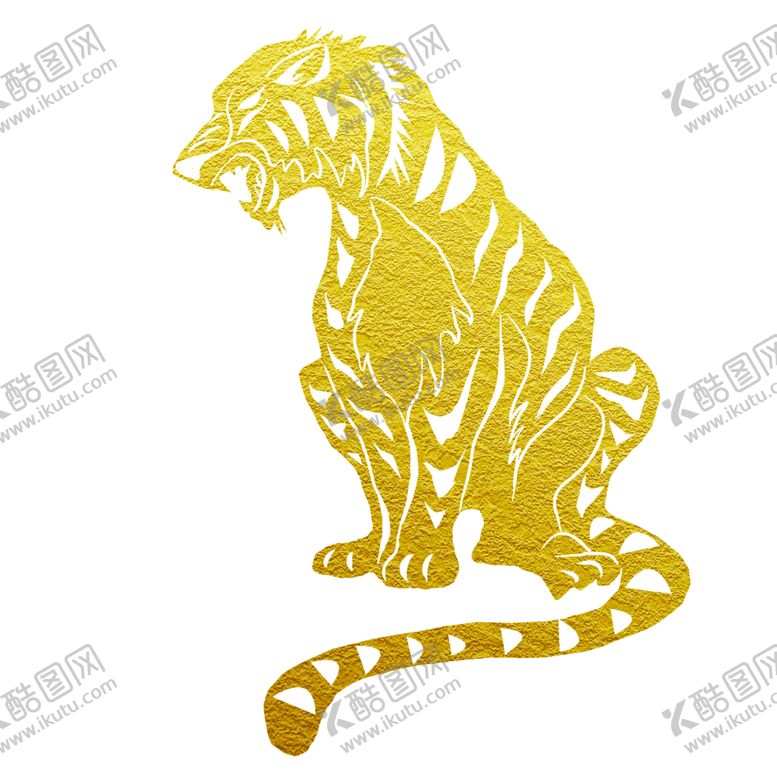 编号：38549202122347262491【酷图网】源文件下载-虎年剪纸图片 