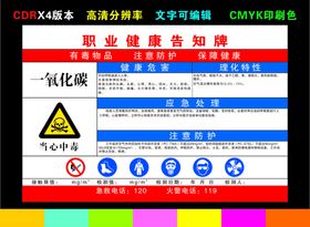 一氧化碳三折页图片