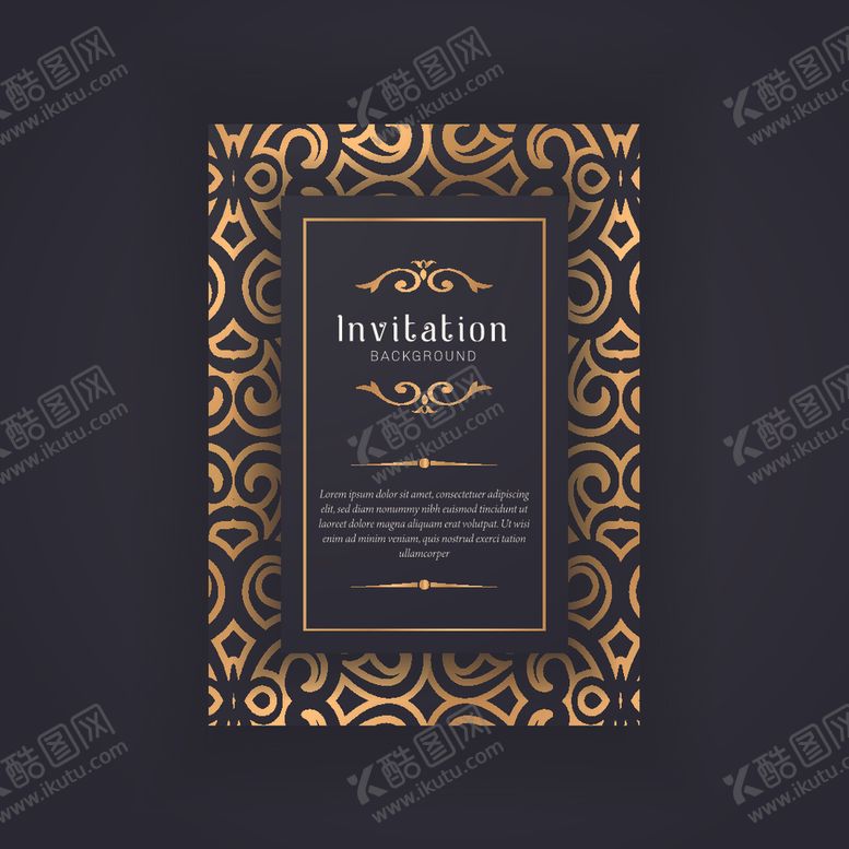 编号：62367511011914531764【酷图网】源文件下载-金色花纹