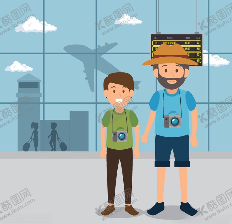 编号：41097209240310148825【酷图网】源文件下载-旅客游客
