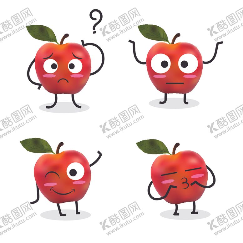 编号：60648410202120484158【酷图网】源文件下载-苹果表情