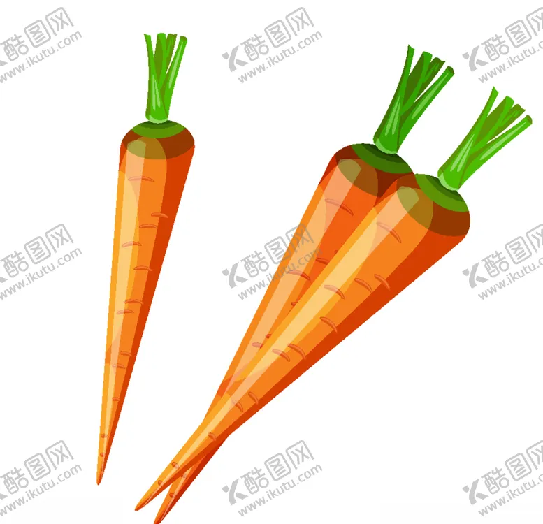 编号：44625003141952126024【酷图网】源文件下载-矢量胡萝卜