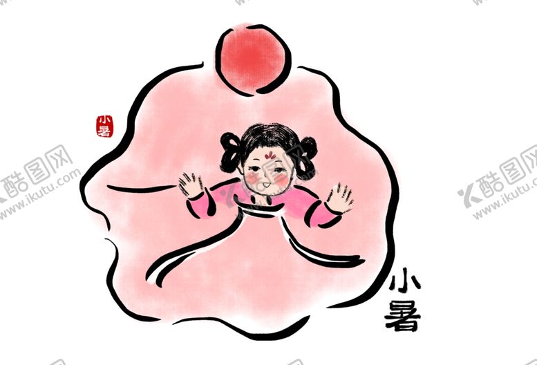 编号：16808511011417248545【酷图网】源文件下载-二十四节气汉服少女节气