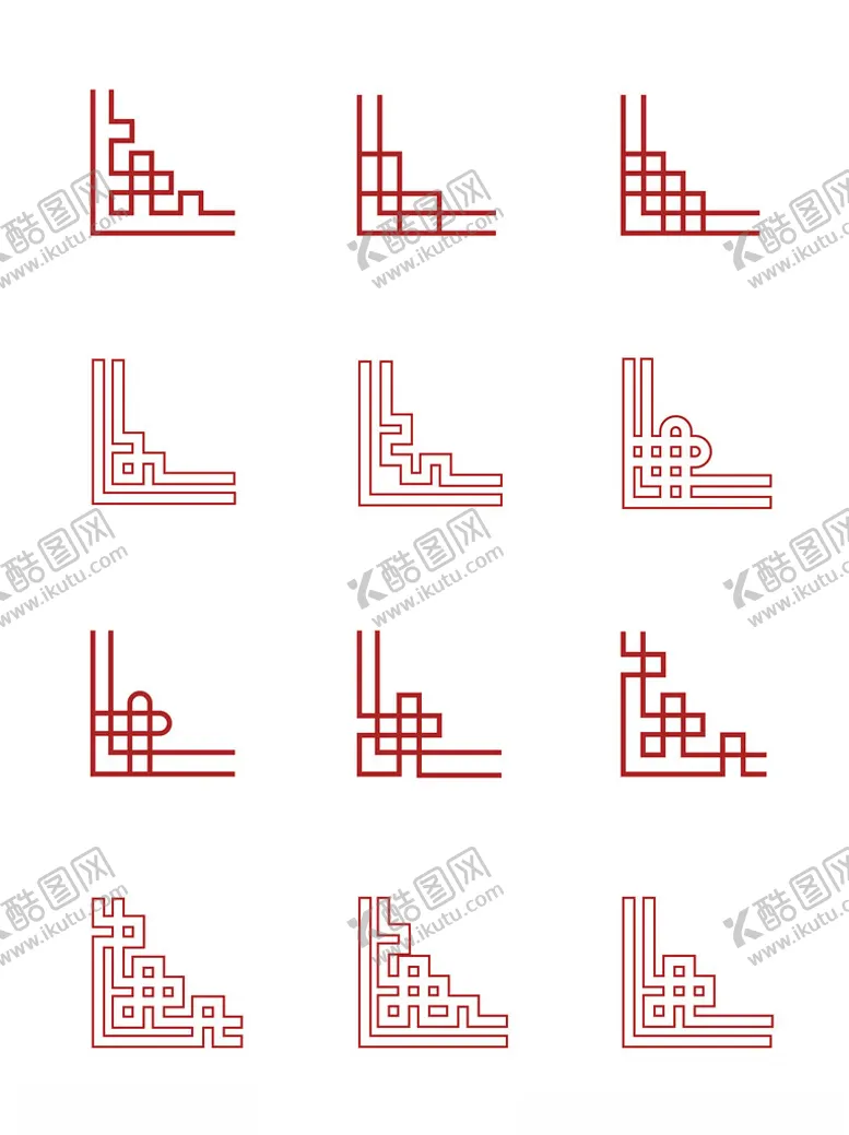 编号：83636002241634507857【酷图网】源文件下载-文化墙边角框