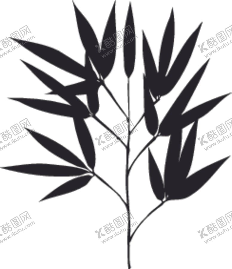 编号：14162210040944092202【酷图网】源文件下载-植物系列竹叶