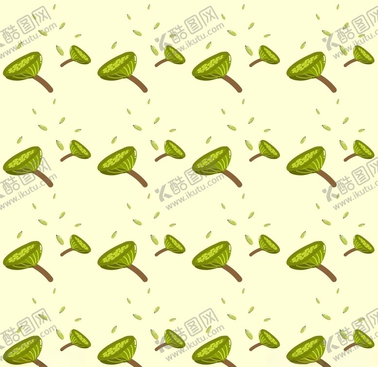 编号：17580510130125226563【酷图网】源文件下载-莲蓬莲子背景图