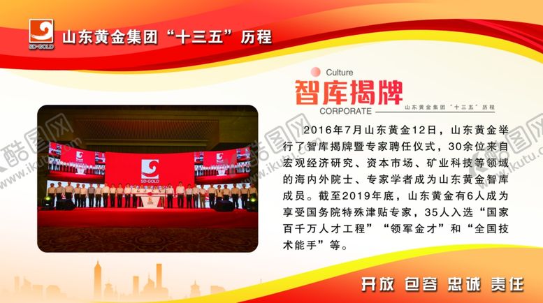 编号：84955610251845067879【酷图网】源文件下载-橙色企业展板