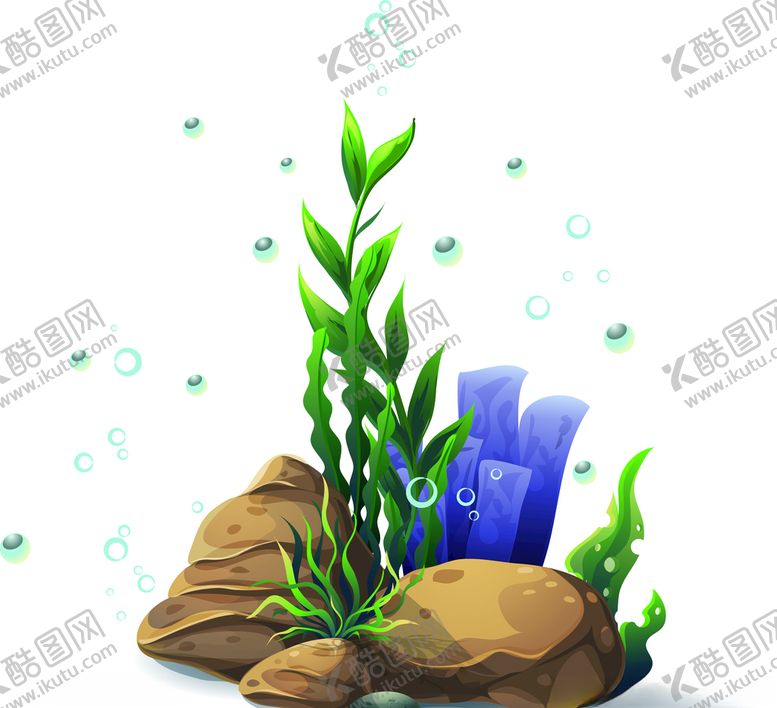 编号：60236707020308525281【酷图网】源文件下载-矢量海草