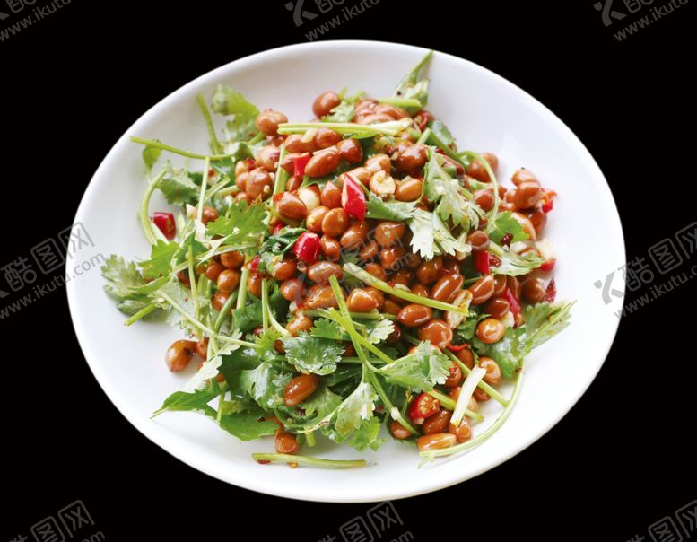 编号：46035510022036241894【酷图网】源文件下载-香菜拌花生米