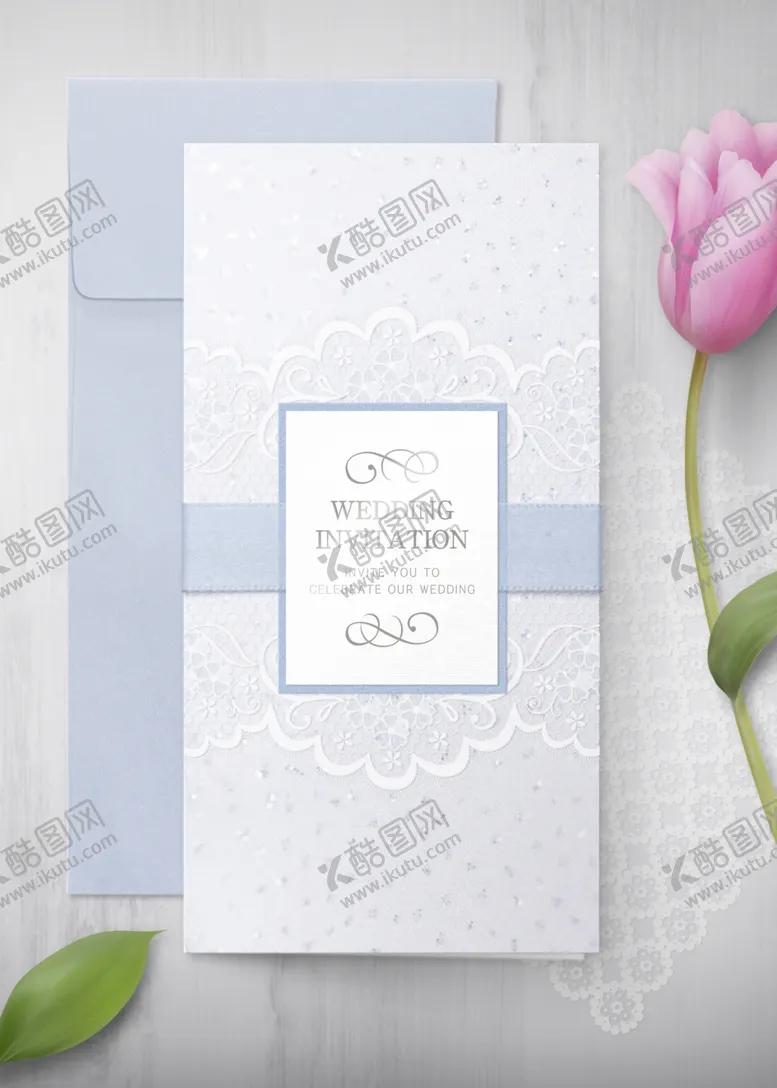 编号：34269304300923312779【酷图网】源文件下载-婚礼请柬花卉唯美邀请函