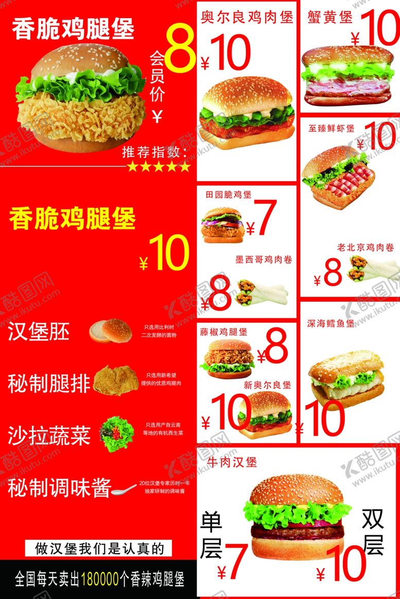编号：37110610170817034607【酷图网】源文件下载-汉堡灯箱