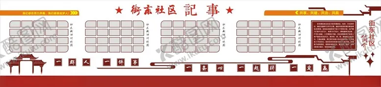 编号：72825302190630465592【酷图网】源文件下载-社区围墙文化墙