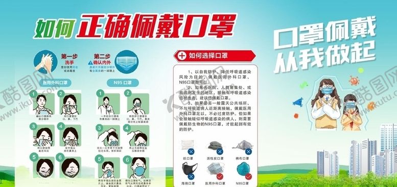 编号：62758407041727582547【酷图网】源文件下载-佩戴口罩