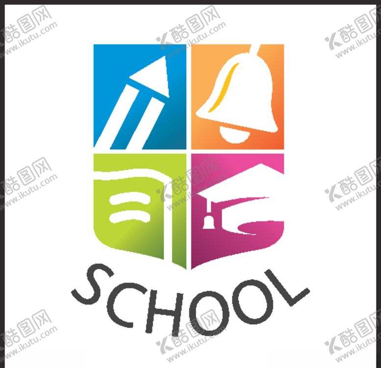 编号：39252110210338156839【酷图网】源文件下载-学校logo