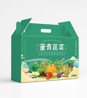 手提包装盒白底样机