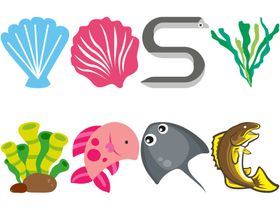 海洋生物底鱼鲜