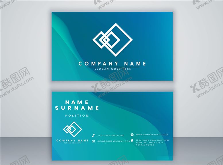 编号：26228809282059096849【酷图网】源文件下载-名片设计