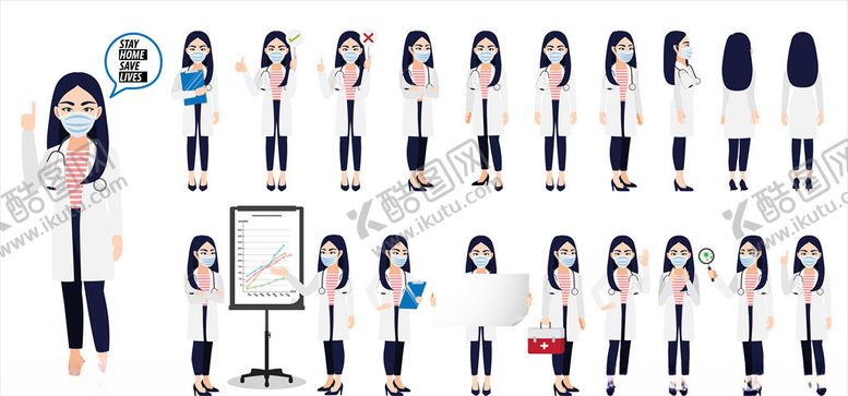 编号：37842910280034328285【酷图网】源文件下载-医生护士