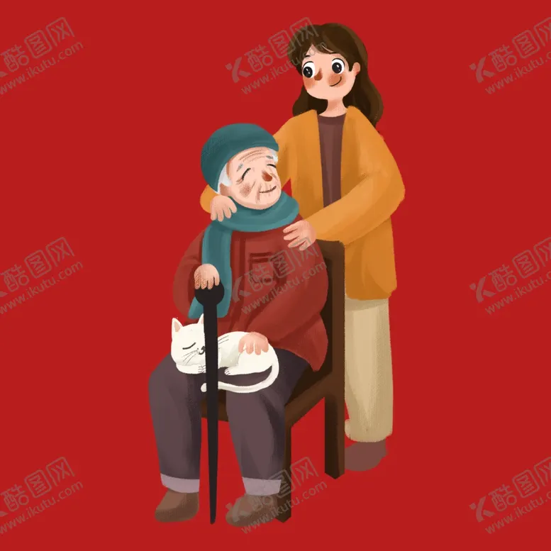 编号：85562102191556447743【酷图网】源文件下载-手绘亲子人物