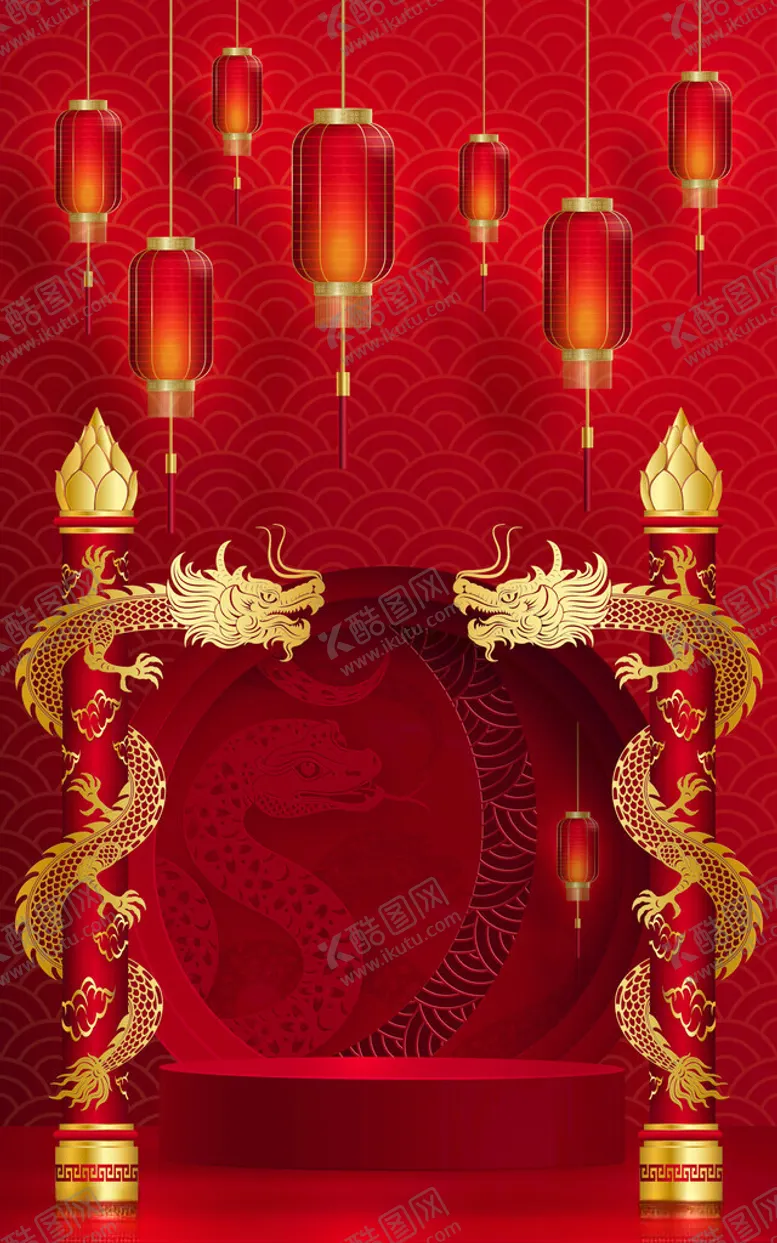 编号：67889802270752167984【酷图网】源文件下载-蛇年