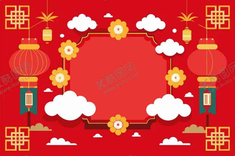 编号：79108512131748263243【酷图网】源文件下载-新年海报背景