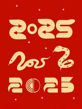 蛇年2025年图标